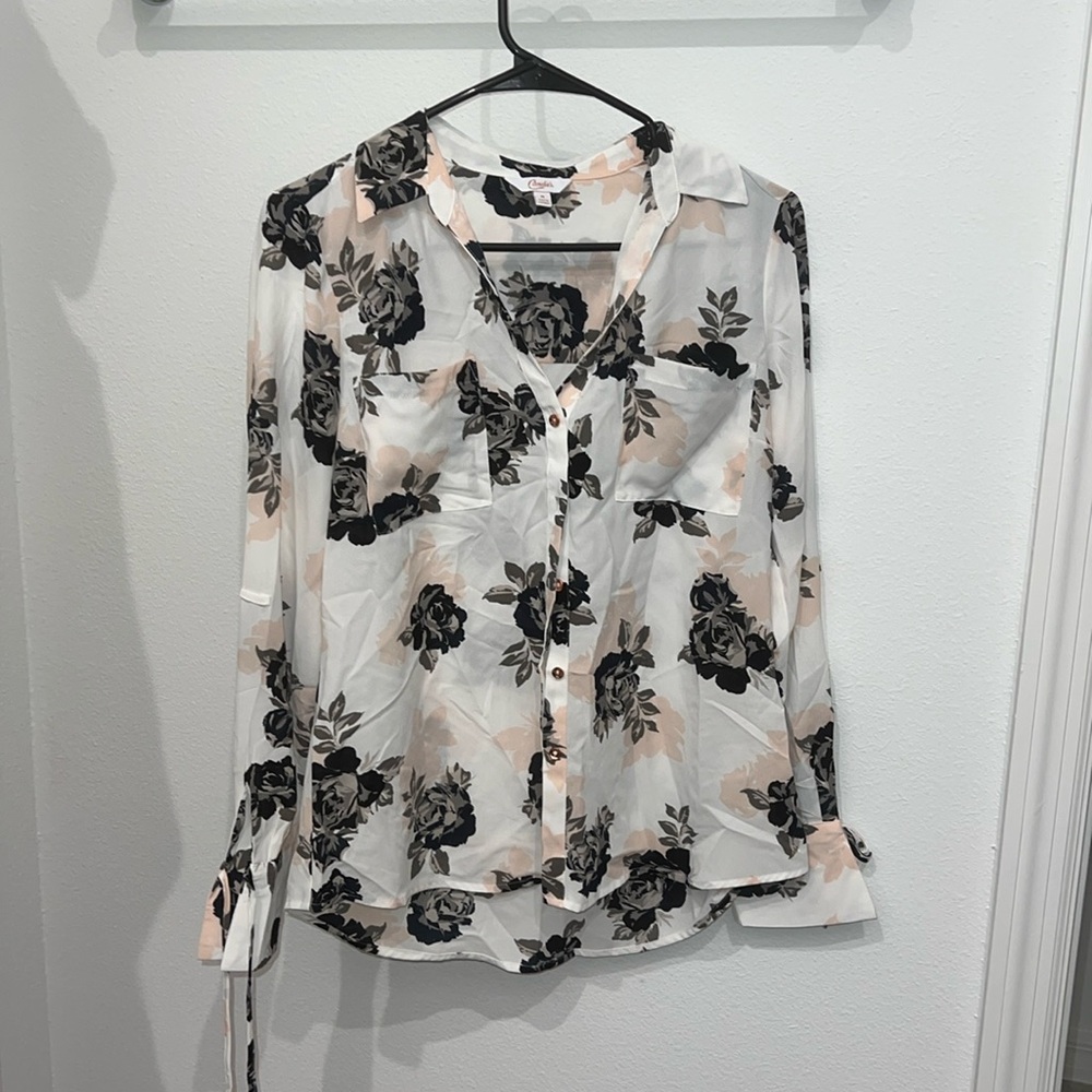 Candie’s Floral Blouse